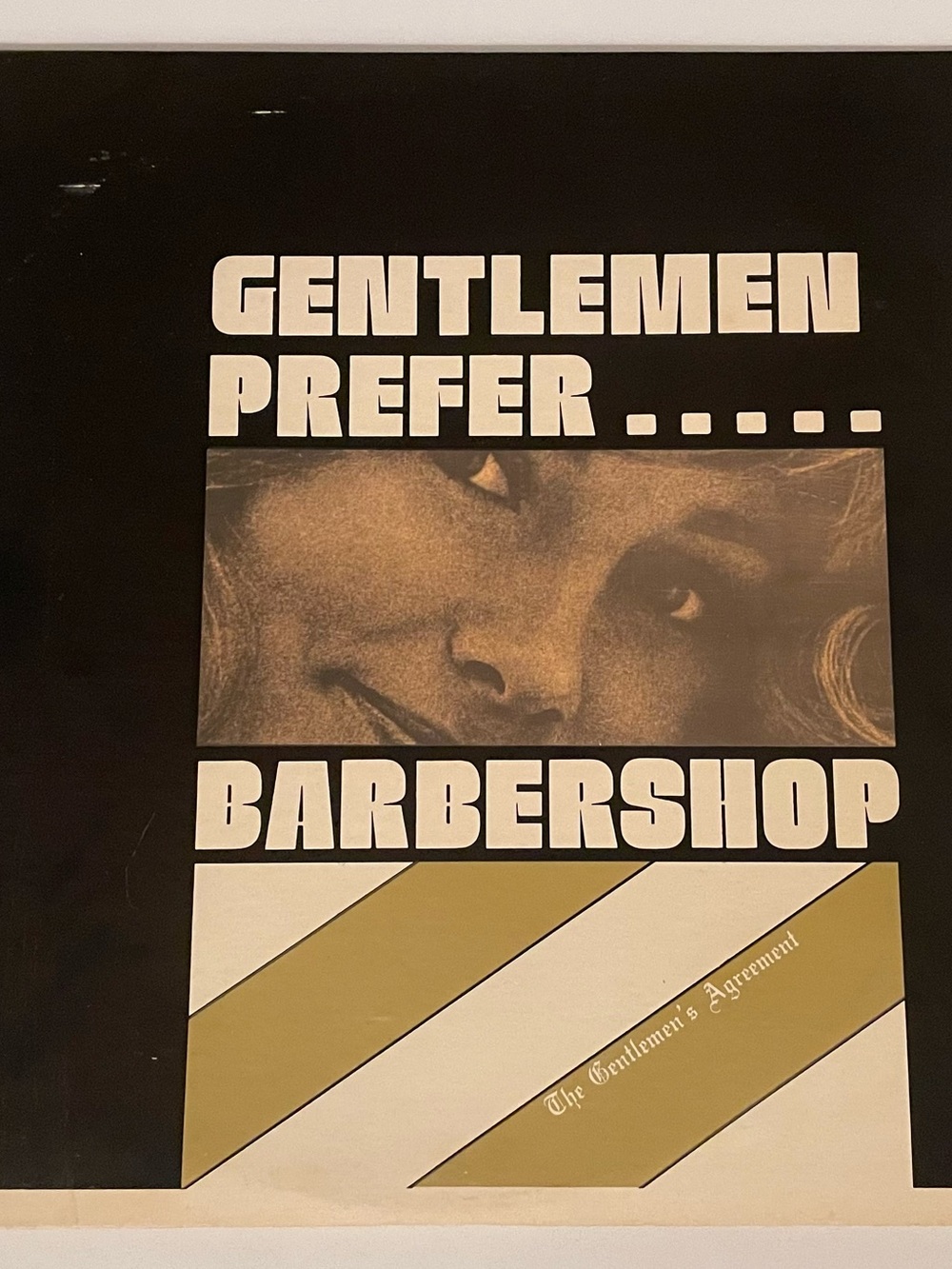 The Gentlemens Agreement Gentlemen Prefer Barbershop Vinyl LP 1972